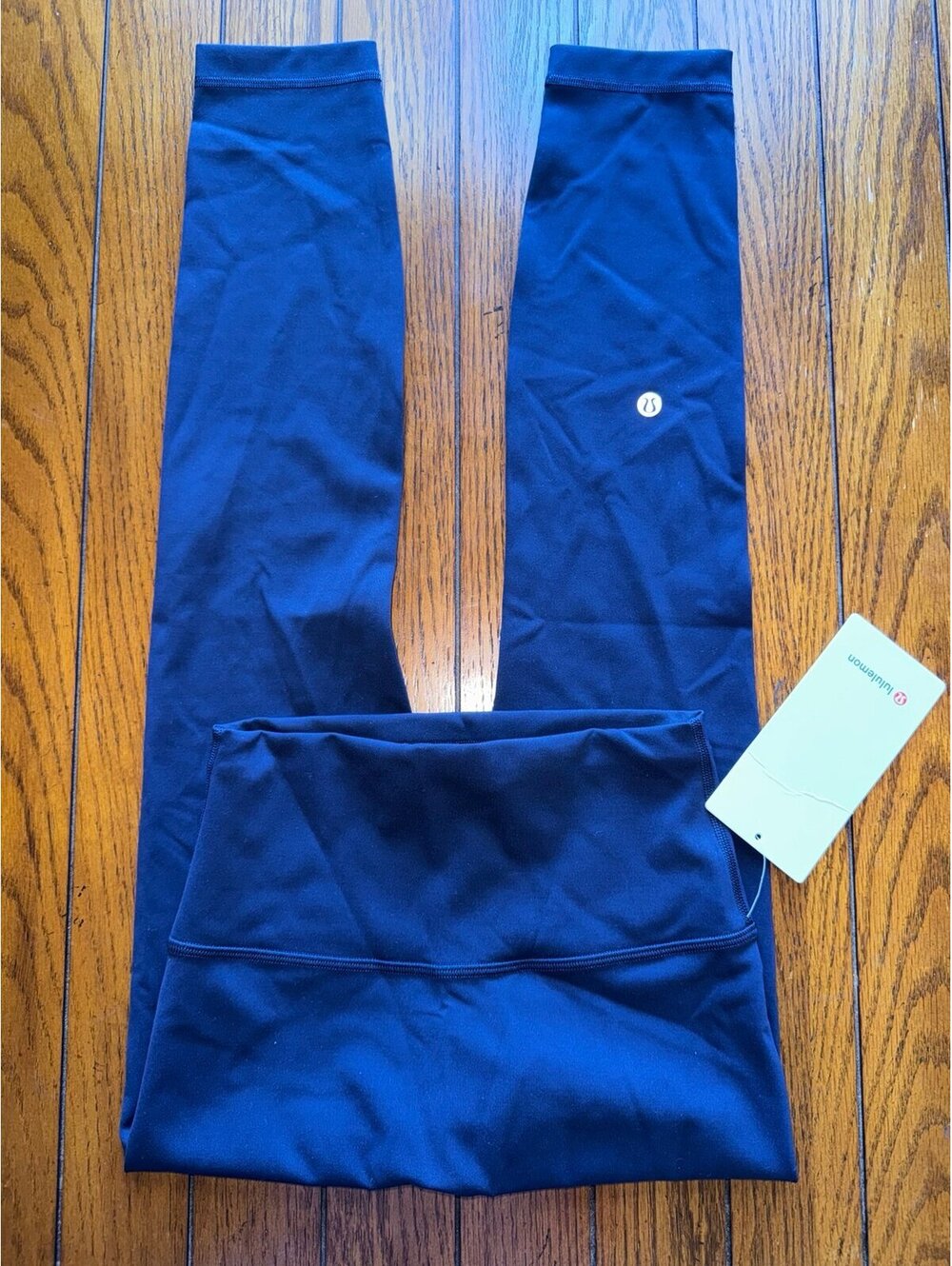 Lululemon Wunder Train No Line High Rise 25โ True Navy Size 4 NWT
